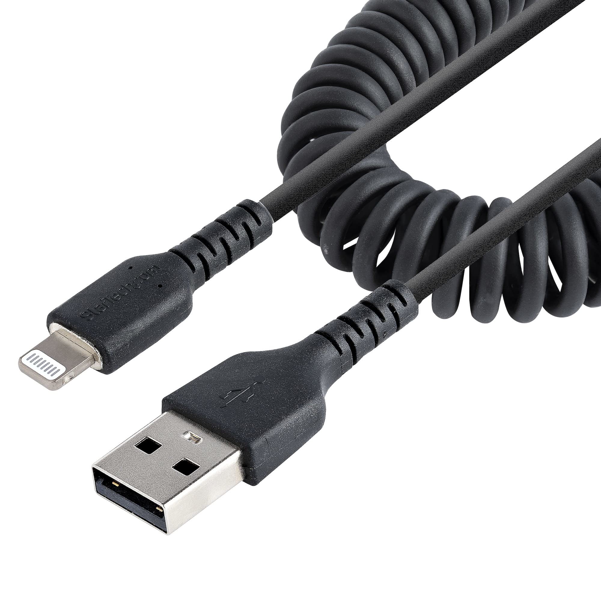 Amazon.co.jp: StarTech.com 高耐久Lightning - USB-Aケーブル 1m